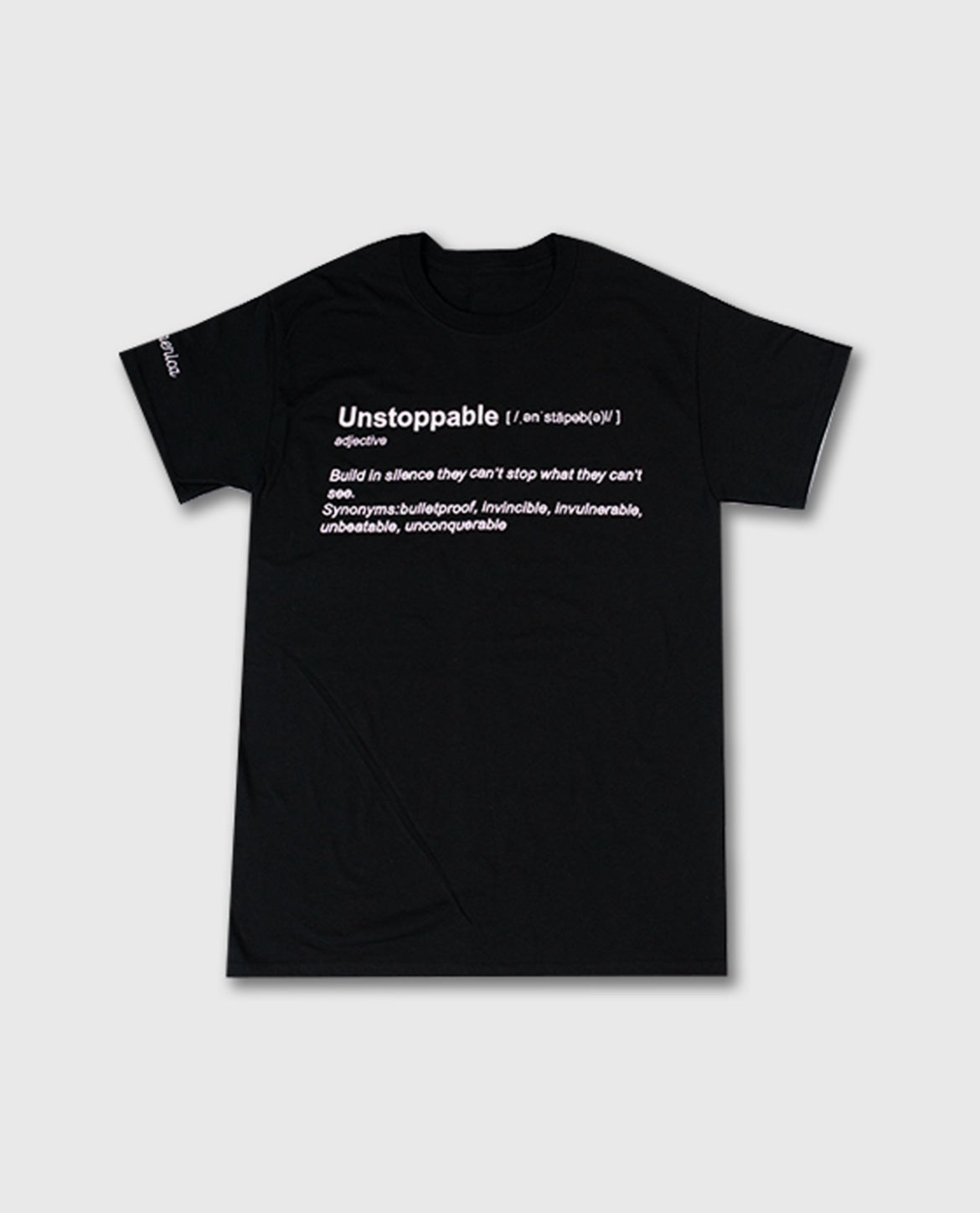 UNSTOPPABLE TEE (BLACK)